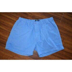 Boca Classics Shorts Womens Size XXL Blue denim shorts elastic waist W/pockets